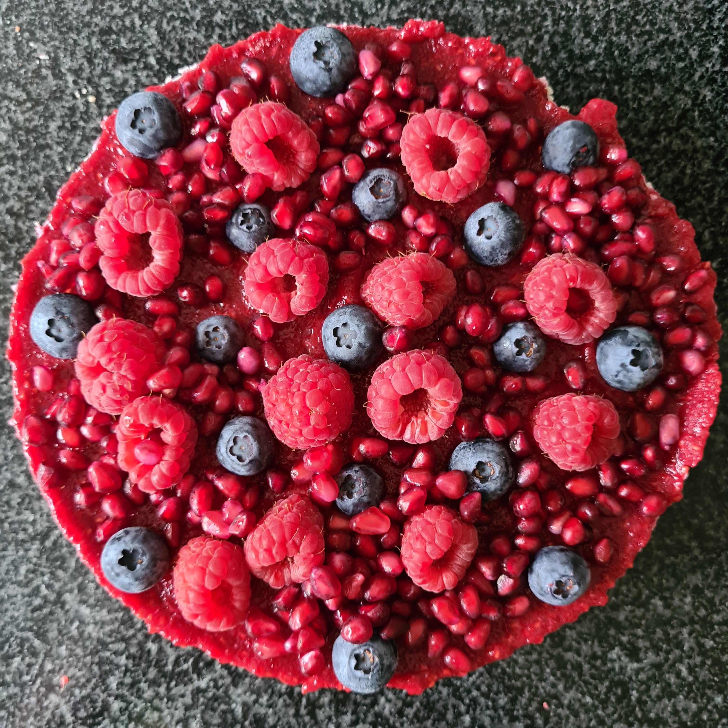 Rapsberry cream cake